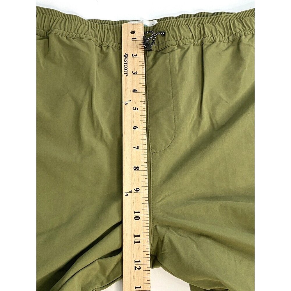 Wellen Lowtide Jogger Tech Pants Men’s XL Olive Green Huckberry Hiking 34x29 - Picture 13 of 16